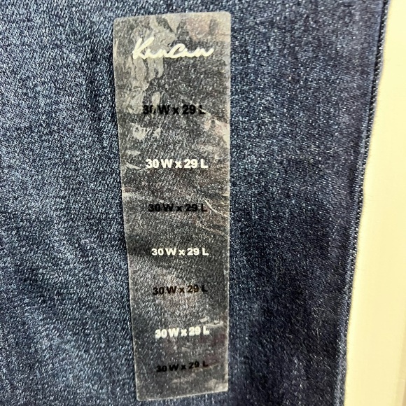 New‎ NWT KanCan 30x29 jeans mid rise skinny dark wash - Picture 7 of 12